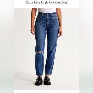 Curve Love High Rise Mom Jean